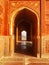 Islamic doorway at the Taj Mahal