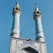 Islamic mausoleum old architecture mosque minaret iran.