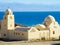 Islamic mosque along the coast of the Red Sea, Sinai Peninsula, Egypt