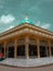 Islamic mosque corner dome with Acehnese architecture.