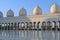 Islamic mosque domes view in daylight