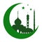 Islamic Mosque logo for pray, Mubarak Ramadan, Muslim and company logo