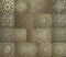 Islamic pattern . Seamless arabic geometric pattern, east ornament, indian ornament, persian motif, 3D. Endless texture