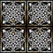 Islamic patterns seamless symmetrical wallpaper