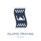 Islamic Praying Carpet icon. Trendy flat vector Islamic Praying