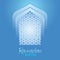 Islamic Ramadan Kareem Blue Background