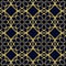Islamic seamless pattern. Beauty and fashion repeated background. Luxury arabic design. Abstract Gold template backdrop in