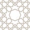 Islamic star grey lines with white background, Traditional Design