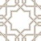 Islamic star grey lines with white background, Traditional Design