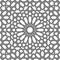 Islamic vector geometric ornaments, traditional arabic art. Oriental seamless pattern. Turkish, Arabian, Moroccan tile