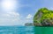 Island, beautiful ocean sea beach seascape Thailand Andaman Islands summer travel