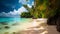 Island bliss, idyllic tropical beach, secluded cove, and tropical paradise escape