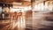 island blurred home interior wood