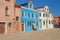 Island Burano in Venice (Italy)