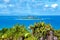 Island Cousin and Island Cousine seen from Island Praslin, Republic of Seychelles, Africa