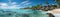 Island Dreams: Elegance of Paradise, ultra-wide, panorama