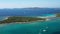 Island of Dugi Otok in Croatia, aerial seascape
