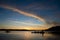 Island Ferry Dock at Sunrise.