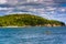 Island in Frenchman Bay, in Bar Harbor, Maine.