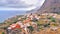 Island La Gomera View from the top of the village Agulo