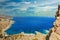 Island landscape, Folegandros Greece Cyclades