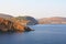 The Island of Patmos, Greece with Copy Space