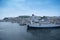 Island of Procida view from the boat.