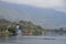 Island Samosir on the lake Toba