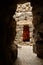 Island of Sardinia, Italy. Archaeological site Nuraghe of Barumini