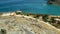 Island of Spinalonga in Crete Greece landmark