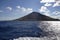 Island Stromboli and sea, Italy