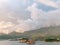 Island of Sveti Stefan, view from the beach of Crvena Glavica, a