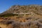 Island of Syros in greece, panorama of cliff close to Varvarous