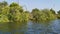 Island on the Tejo River, in Portugal, inhabited only by birds