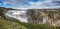 Island Waterfall Gulfoss Rainbow