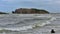 Islands along the coast of Breakwater Rock Pier in Victoria