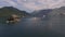 Islands of Gospa od Skrpjela and St. George, Montenegro. Panorama