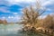 Islands in lake Weitmannsee, Kissing, Bavaria