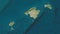 Islas Baleares, Spain - outlined. Satellite
