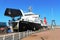 Isle of Arran ferry docking at Ardrossan, Ayrshire