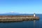 Isle of Arran Firth of Clyde and Ardrossan light