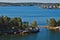 Islets of Stockholm Archipelago in Baltic Sea, Sweden