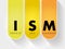 ISM - Institute of Supply Management acronym