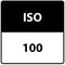 ISO 100 camera icon