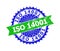 ISO 14001 Bicolor Rosette Rubber Stamp