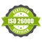 ISO 26000 standard certificate - Social responsibility