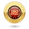 ISO 27001 certified medal - Information security management