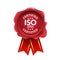 ISO 2701 standard certified. Iso Seal label certificate