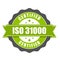 ISO 31000 standard certificate badge