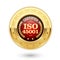 ISO 45001 certified medal - occupational health and safety